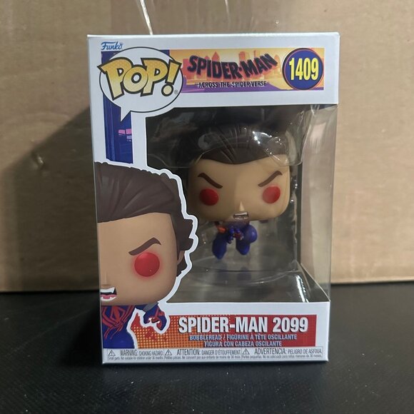 Funko POP! Marvel Spider-Man Across The Spiderverse Spider-Man 2099 #1409! - Picture 2 of 7